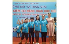 Học sinh tiểu học giành hàng loạt huy chương trong cuộc thi “Tìm kiếm Tài năng Toán học trẻ 2018” tại Hà Nội